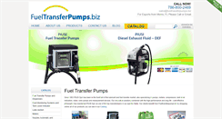 Desktop Screenshot of fueltransferpumps.biz